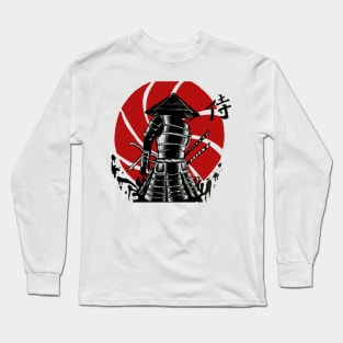 Japanese Samurai Long Sleeve T-Shirt